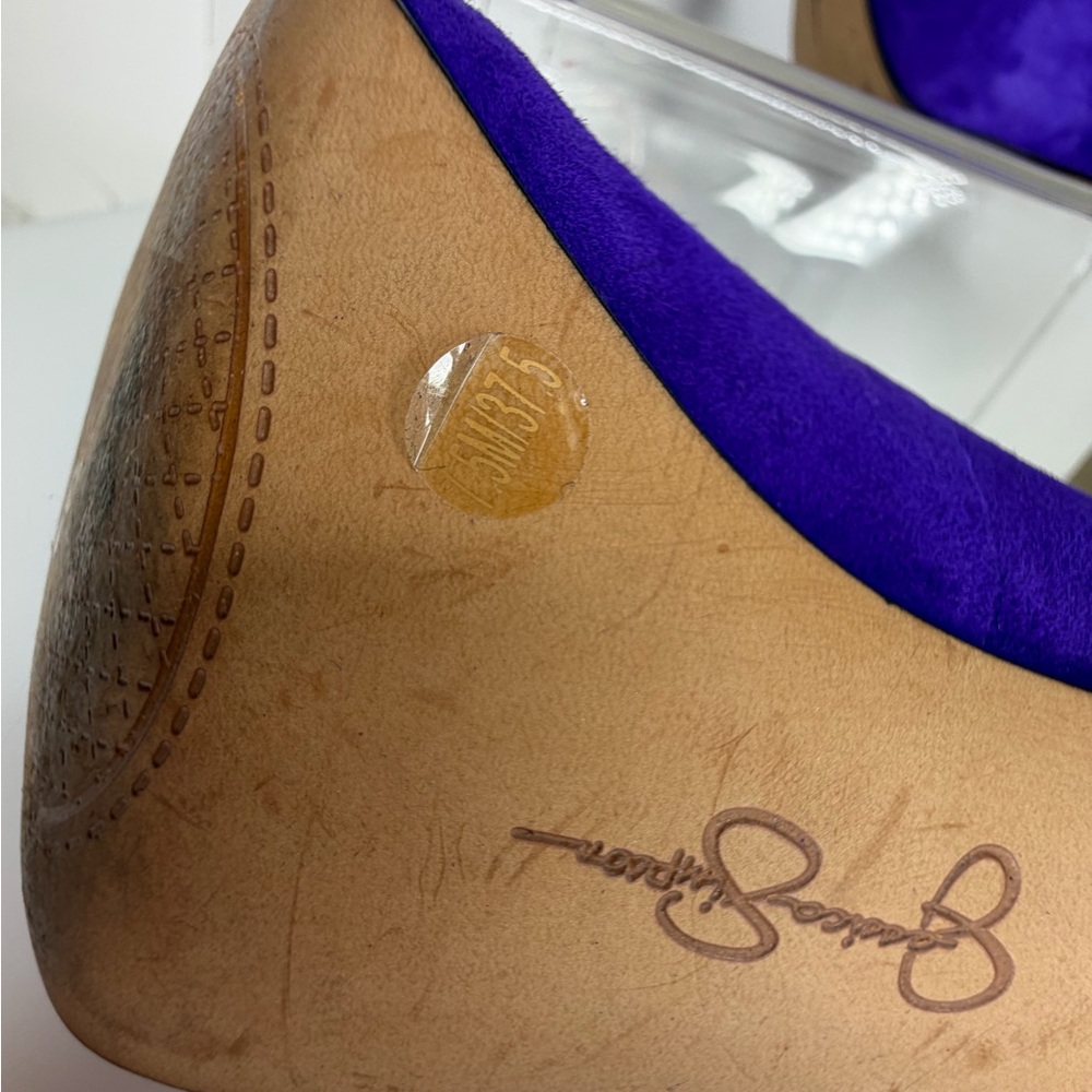 Jessica Simpson Vibrant Purple Heels - Picture 2 of 8